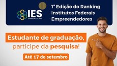 Os alunos de graduação do IFPI têm até domingo, 17 de setembro, para participar da pesquisa