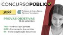 Os portões serão abertos às 7h50 e fechados às 8h50