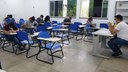 Em todos os locais de aplicação de prova, na capital e no interior, as provas ocorreram com tranquilidade