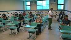 Aplicação das Provas de Português e Matemática