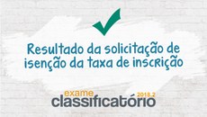 Prova do Exame Classificatório será aplicada no dia 8 de julho
