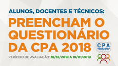 Os questionários estão disponíveis no Q-Acadêmico e no SUAP