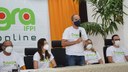 A abertura contou com a participação do reitor Paulo Borges da Cunha e da equipe gestora da Reitoria