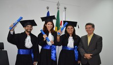Solenidade na Reitoria