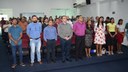 A solenidade ocorreu no auditório da Reitoria e foi acompanhada por gestores do IFPI e familiares dos servidores