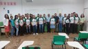 O reitor deu boas-vindas aos novos alunos dos cursos técnicos em Agropecuária (regular e PROEJA)