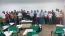 O reitor deu boas-vindas aos novos alunos dos cursos técnicos em Agropecuária (regular e PROEJA)