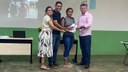 O reitor deu boas-vindas aos novos alunos dos cursos técnicos em Agropecuária (regular e PROEJA)