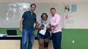 O reitor deu boas-vindas aos novos alunos dos cursos técnicos em Agropecuária (regular e PROEJA)