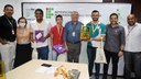A cerimônia de premiação ocorreu na sala de reuniões da Reitoria