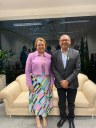 Equipe do IFPI em visita ao Congresso Nacional