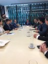 Equipe do IFPI em visita ao Congresso Nacional