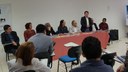 Servidores participam da assinatura de termo do Edital de Popularização da Ciência