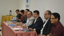 Servidores participam da assinatura de termo do Edital de Popularização da Ciência