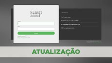 Por conta da atualização, o Sistema ficará indisponível das 8h às 13h