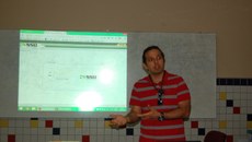 Joel Costa (Ifal) no treinamento para o SisPronatec