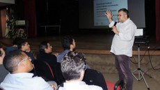 Palestra do consultor Marcelo Pimenta