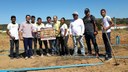 Entrega de kits de irrigação