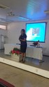 A ação foi realizada junto aos alunos dos cursos integrados e subsequentes