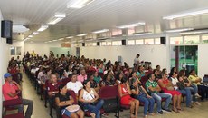 Os pais e responsáveis tiveram também a oportunidade de esclarecer dúvidas e conversar individualmente com a equipe do Campus