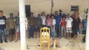 Foram capacitadas sete famílias (27 pessoas) da comunidade Morro do Claro, em Oeiras (PI)