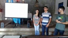 Os alunos apresentaram os achados preliminares da pesquisa “Participação Comunitária na APA Delta do Parnaíba”