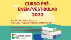Os estudantes matriculados receberão um certificado de 40h