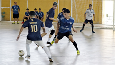 Os jogos contaram com a participação de aproximadamente 300 alunos e 15 servidores