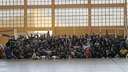 Os jogos contaram com a participação de aproximadamente 300 alunos e 15 servidores