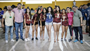 Os jogos contaram com a participação de aproximadamente 300 alunos e 15 servidores
