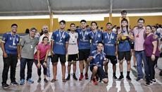 Os jogos contaram com a participação de aproximadamente 300 alunos e 15 servidores