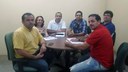 Atual e futura equipe de gestão do Campus se reuniram na terça-feira, 21