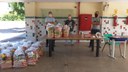 Ao todo, serão entregues 50 cestas ao longo desta e da próxima semana