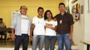Também foi homenageada a estudante Francineide Ferreira Rodrigues, que tirou nota 960 na prova de redação do Enem
