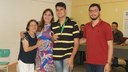 Também foi homenageada a estudante Francineide Ferreira Rodrigues, que tirou nota 960 na prova de redação do Enem