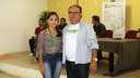 Também foi homenageada a estudante Francineide Ferreira Rodrigues, que tirou nota 960 na prova de redação do Enem