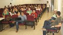 Os alunos receberam materiais, informações sobre os cursos, acesso à plataforma de atividades e conheceram o Campus
