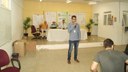 Os alunos receberam materiais, informações sobre os cursos, acesso à plataforma de atividades e conheceram o Campus