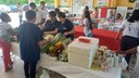 Exposição de produtos na I Feira da Agricultura Familiar