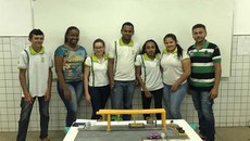 Maquetes feitas por estudantes de Administração