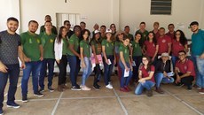 A granja visitada pelos alunos está localizada no município de Valença do Piauí e se destaca em tecnologia e produção de ovos