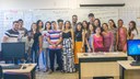 Esse foi o primeiro treinamento sobre pesquisa nas bases de dados do IFPI para os alunos do curso de Administração