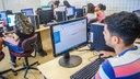 Esse foi o primeiro treinamento sobre pesquisa nas bases de dados do IFPI para os alunos do curso de Administração