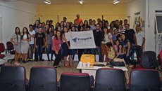 As atividades foram organizadas pelos professores da área