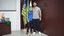 Estudante Ednaldo de Sousa com o professor Wandemberg Rocha