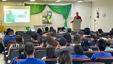 O evento ocorreu em junto com a Feira Científica