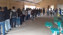 A ação ocorreu em parceria com a Secretaria Municipal de Saúde