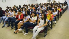 A atividade foi organizada pela Coordenação de Saúde do Campus