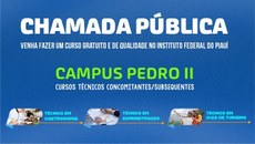 Chamada ofertou vagas para três cursos