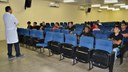 A programação contou com palestras, exibição de vídeos educativos e aferição da glicemia capilar